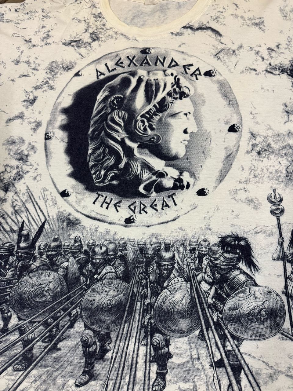 Vintage Vintage Alexander The Great Fullprint Tee Size US XL / EU 56 / 4 - 4 Thumbnail
