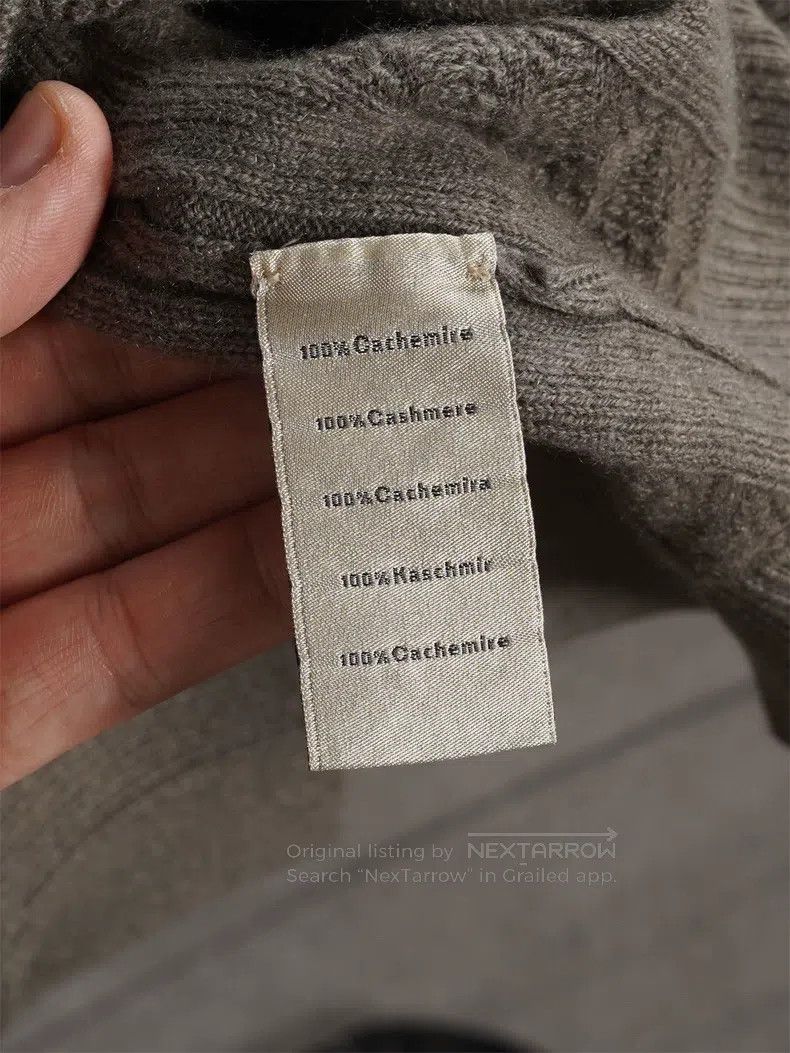 Hermes Hermes Double Strand Thick Twisted Cashmere Sweater Size US XL / EU 56 / 4 - 7 Thumbnail