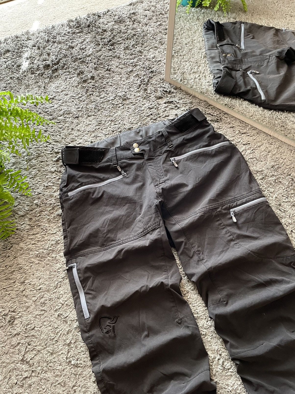 Norrona Pants Gorpcore Outdoor Streetwear Logo Rare