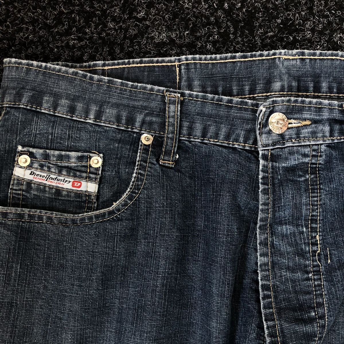 Diesel × If Six Was Nine × Vintage Vintage Y2K Diesel Industry Jeans Size US 34 / EU 50 - 4 Thumbnail