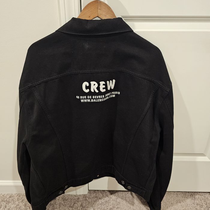 balenciaga crew jacket