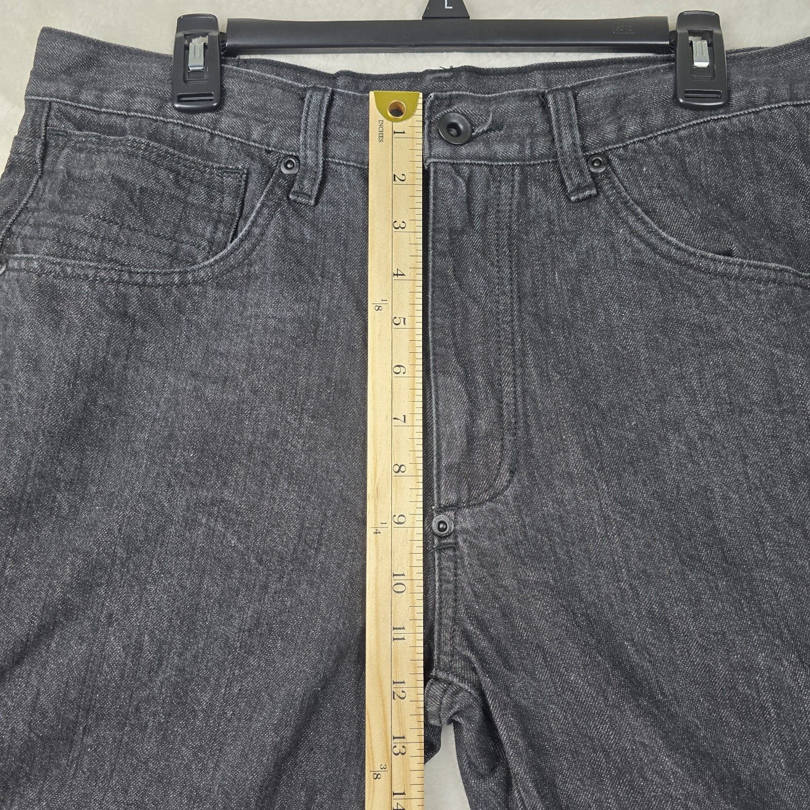 Sean John Vintage Sean John Mens Straight Black Jeans Hamilton 34x32 Size US 34 / EU 50 - 12 Thumbnail