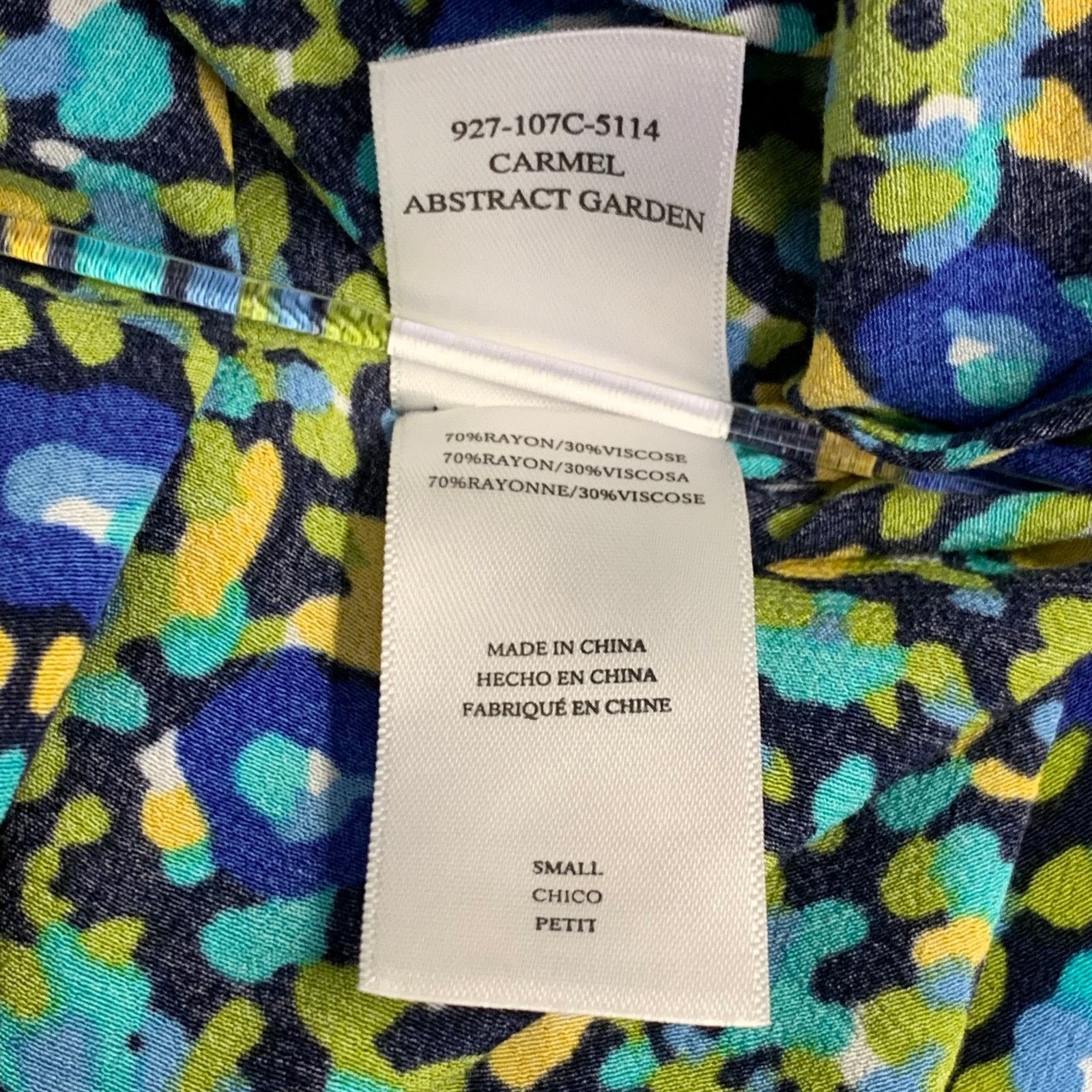 Rails Carmel Black Green Yellow Rayon Blend Floral Cutout Midi Size S / US 4 / IT 40 - 8 Thumbnail