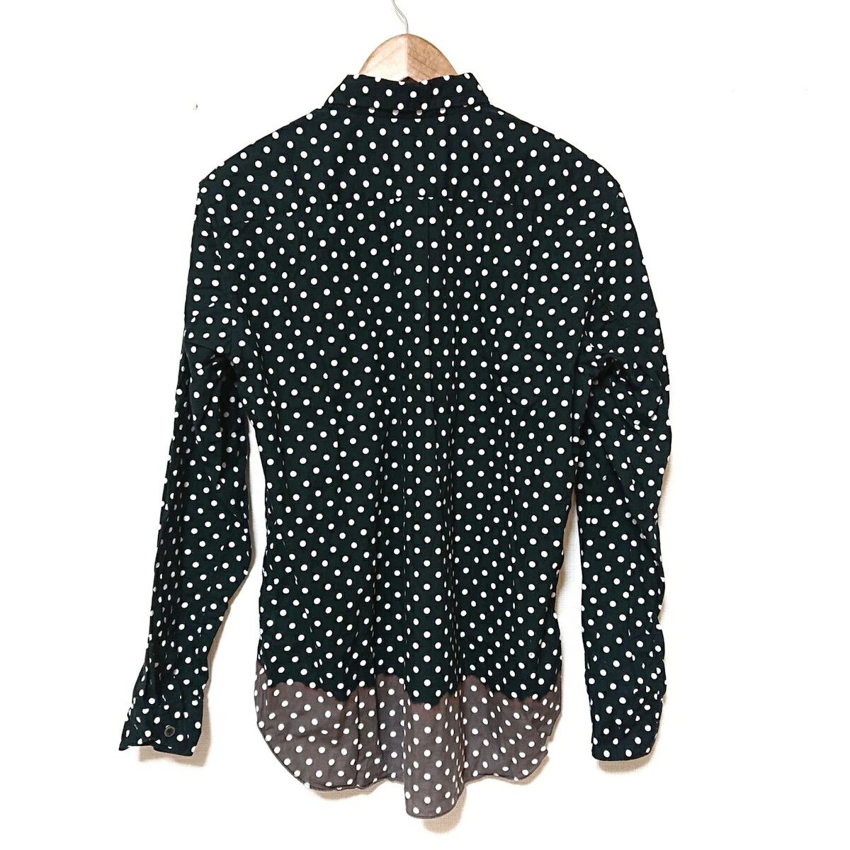 Comme des Garcons Black Shirt long sleeve polka dot pattern cotton Multicolor Size US L / EU 52-54 / 3 - 2 Thumbnail