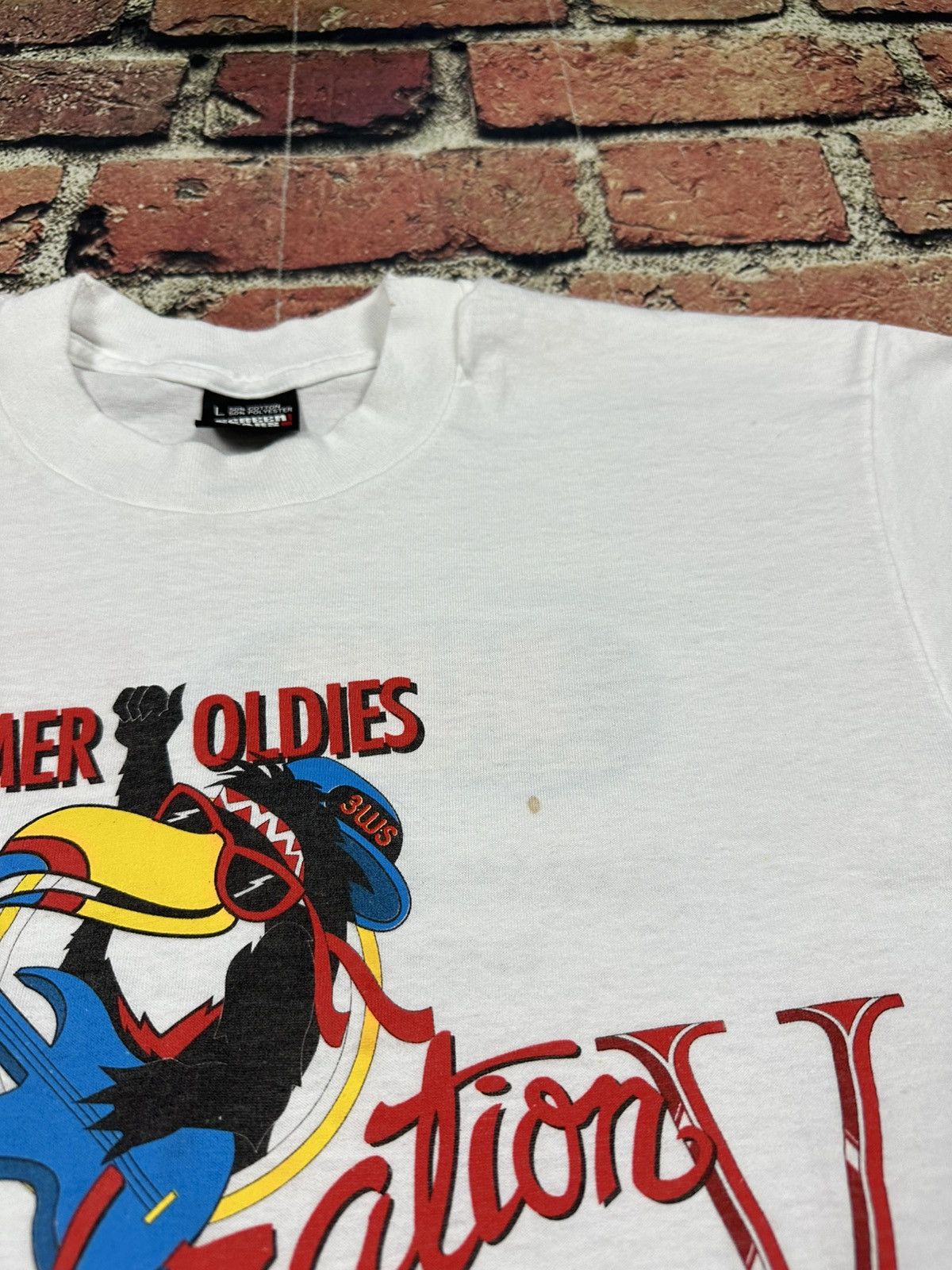 Other Vintage 1992 Summer Oldies Three Rivers Tee 3WS 94.5 Radio Size US L / EU 52-54 / 3 - 7 Thumbnail