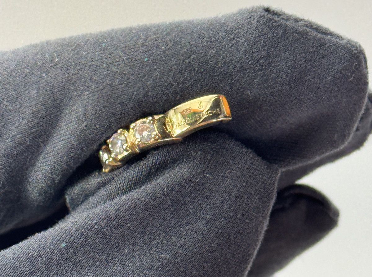 Other Jacquie Aiche - 14karat Gold Diamond Single Hoop Earing Size ONE SIZE - 7 Thumbnail