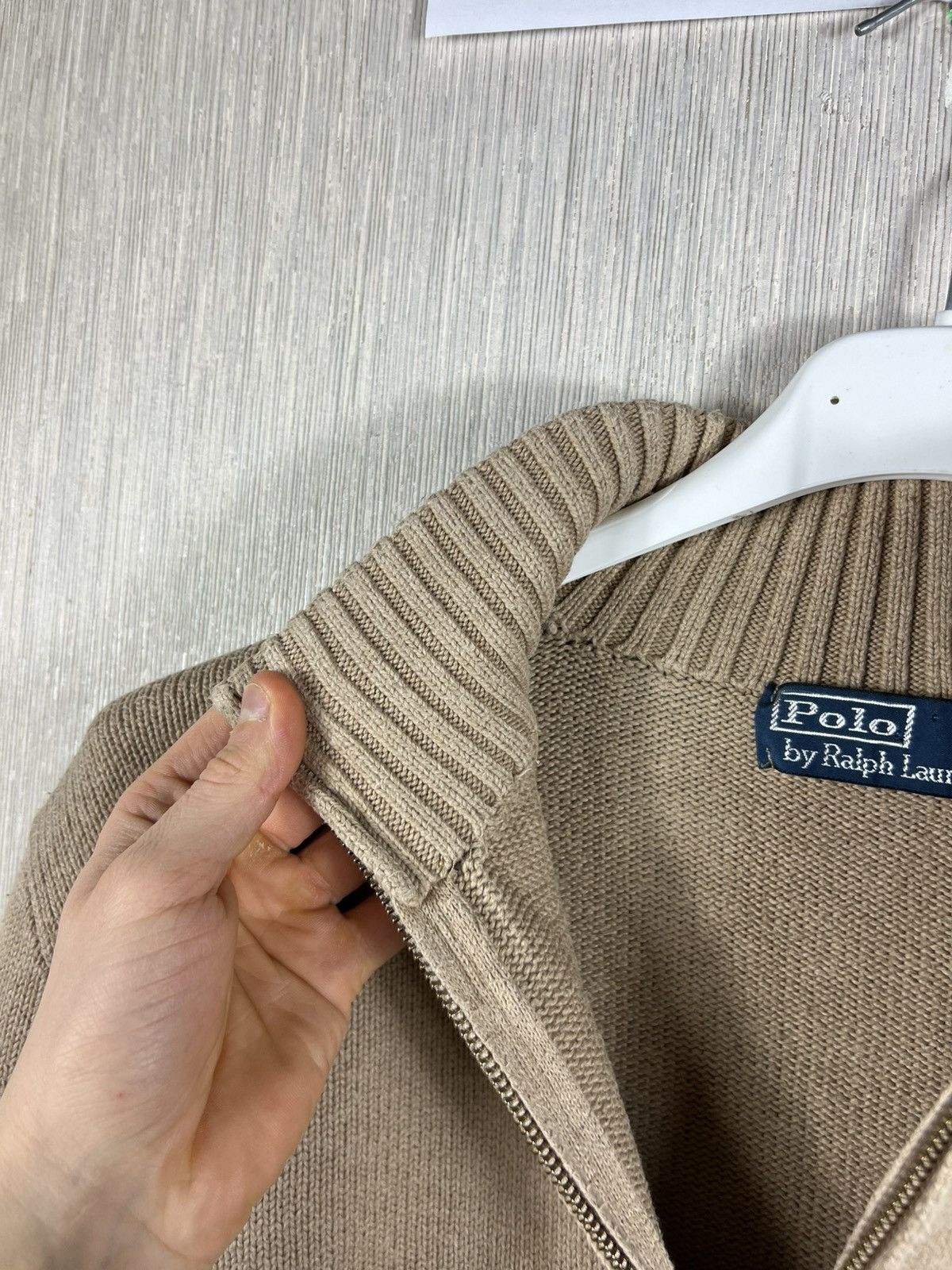 Polo Ralph Lauren Vintage 90s Polo by Ralph Lauren quarter zip knitted sweater Size US S / EU 44-46 / 1 - 13 Thumbnail