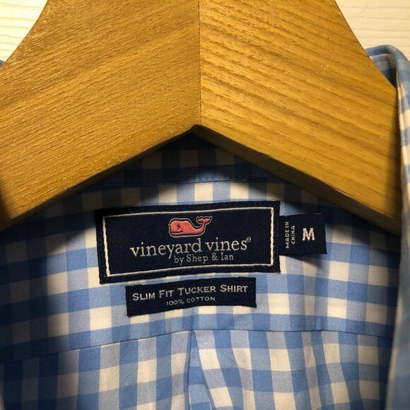 Vineyard Vines vineyard Vines men's cotton casual shirt slim fit size: M Size US M / EU 48-50 / 2 - 4 Thumbnail