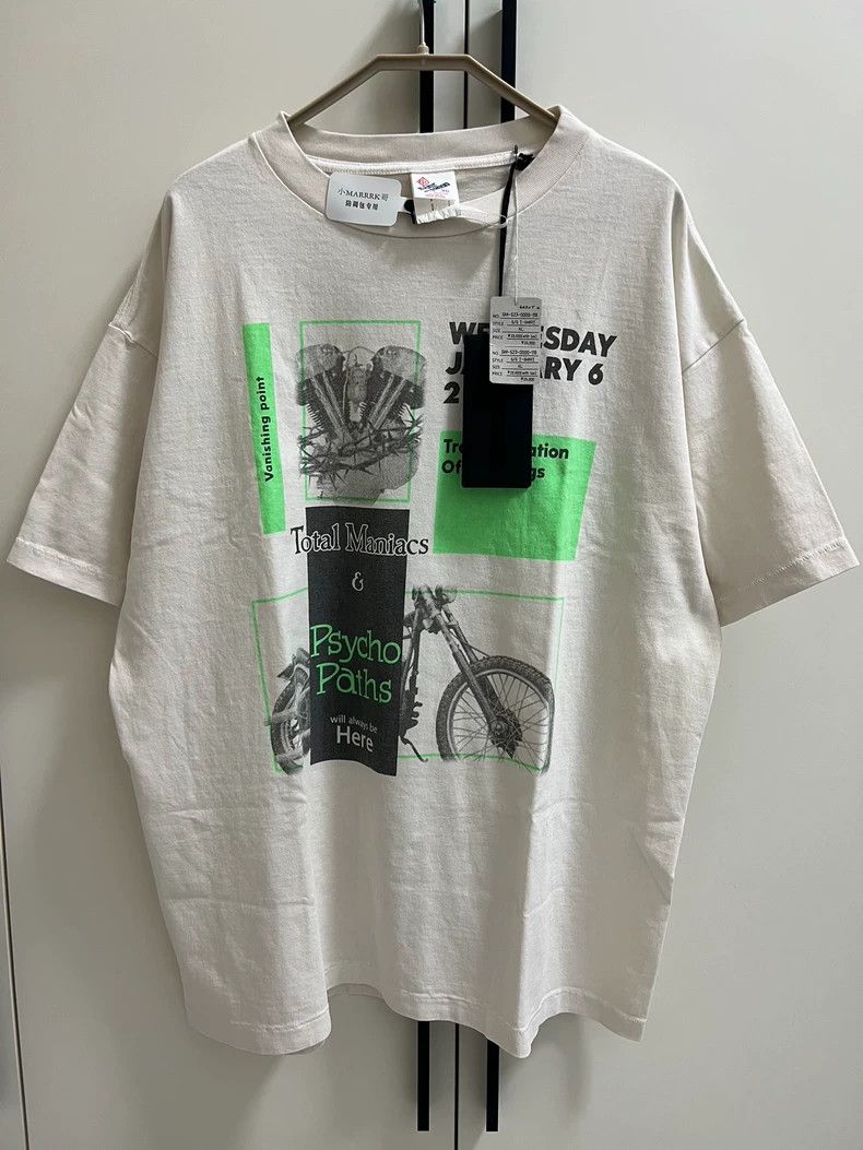SAINT MICHAEL SS TEE MONEY 半袖Tシャツ XXL Saint Michael Money T-shirt – Mosaique d'Art