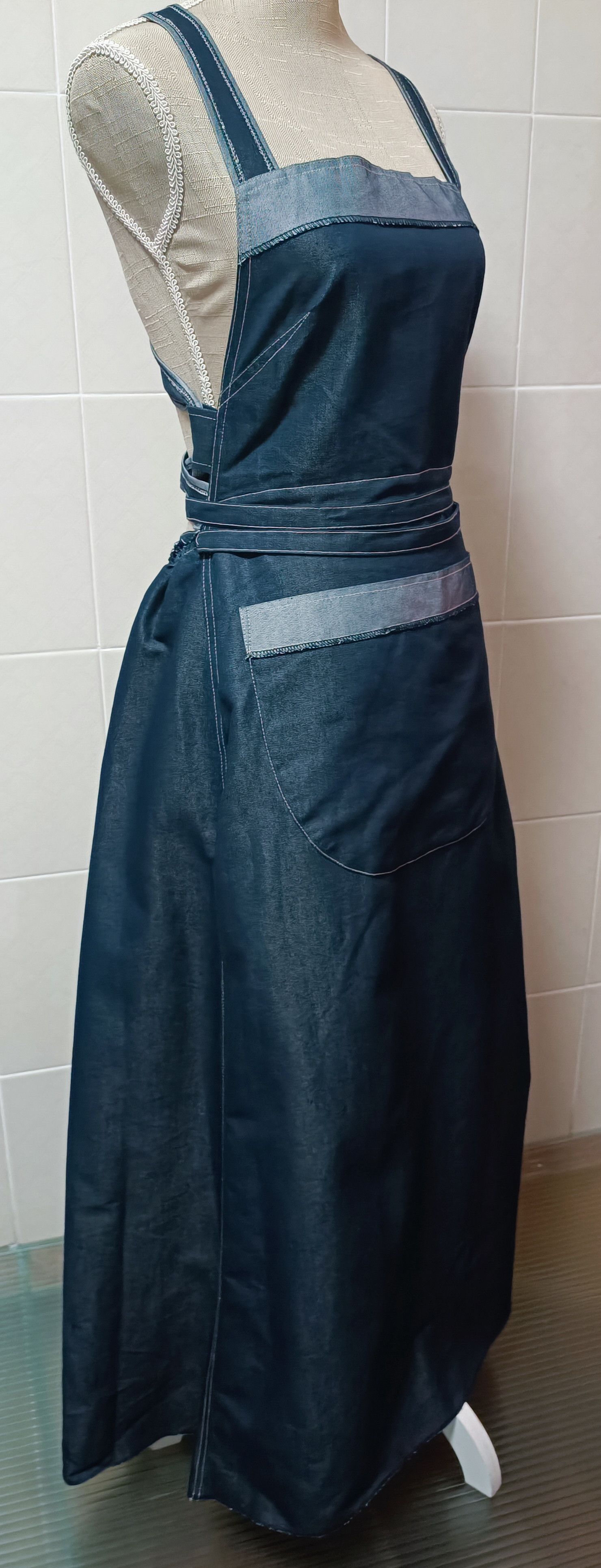 Jean Paul Gaultier 90's - Tank maxi dress Size M / US 6-8 / IT 42-44 - 11 Thumbnail