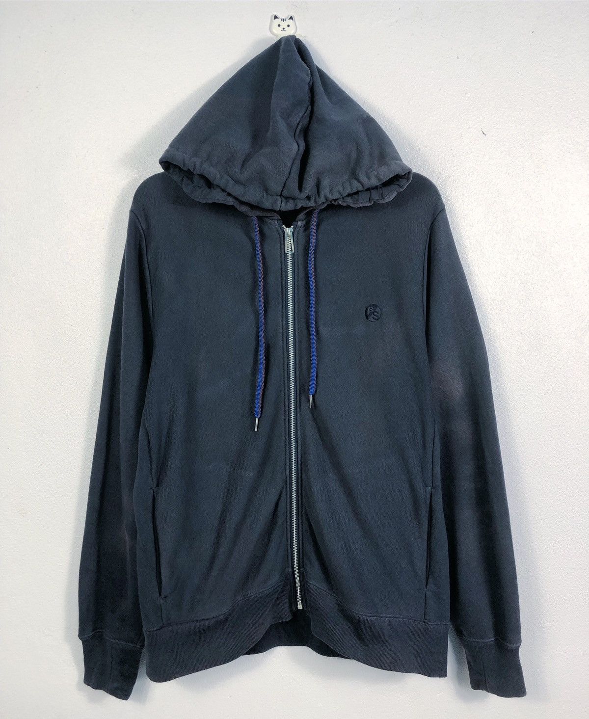 Paul Smith Rare Vintage Paul Smith Faded Hoodie Sweatshirt Size US L / EU 52-54 / 3 - 1 Thumbnail