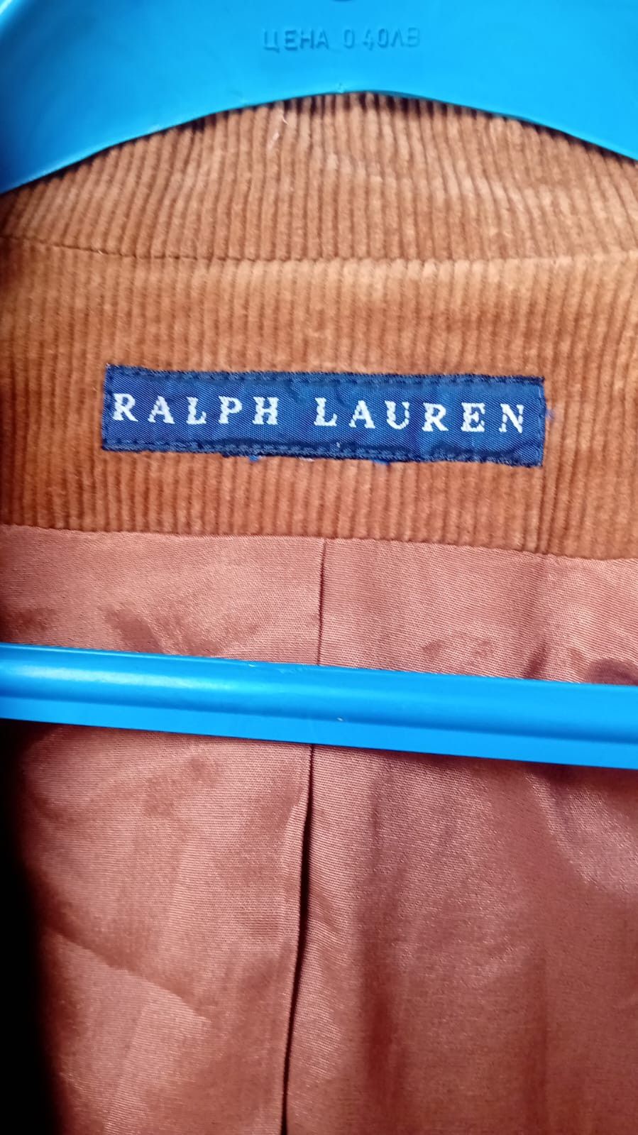 Polo Ralph Lauren × Swagger Ralph Lauren Women's Brown Corduroy Blazer Elbow patches Size M / US 6-8 / IT 42-44 - 15 Thumbnail