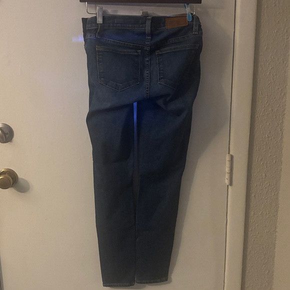 Madewell Madewell Maternity Skinny Dark Blue Jean 26 Size 26" / US 2 / IT 38 - 3 Thumbnail