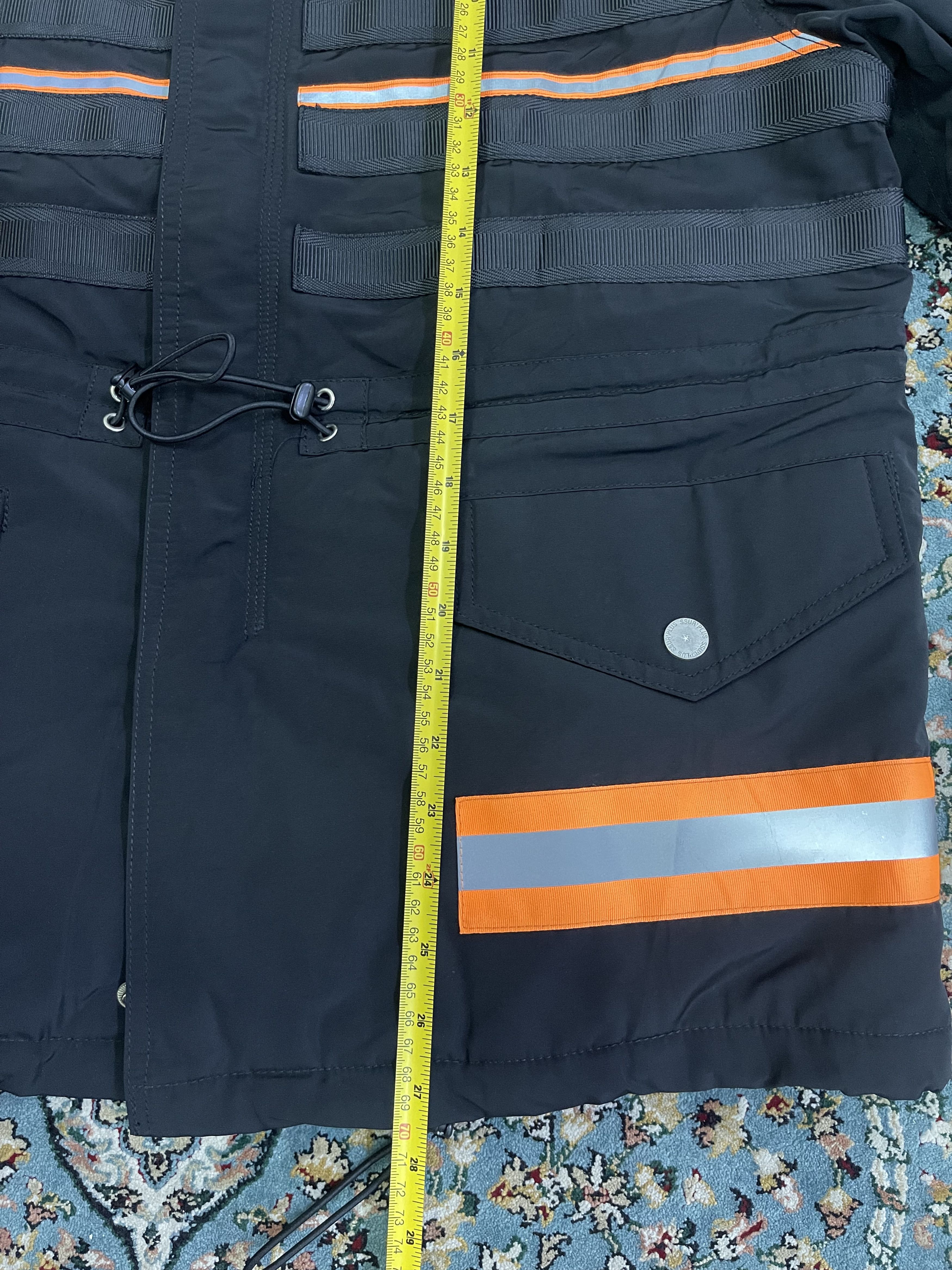 SSUR AW18 SSUR Safety Reflector Puffer Jacket “Make Love Not War” Size US M / EU 48-50 / 2 - 16 Thumbnail