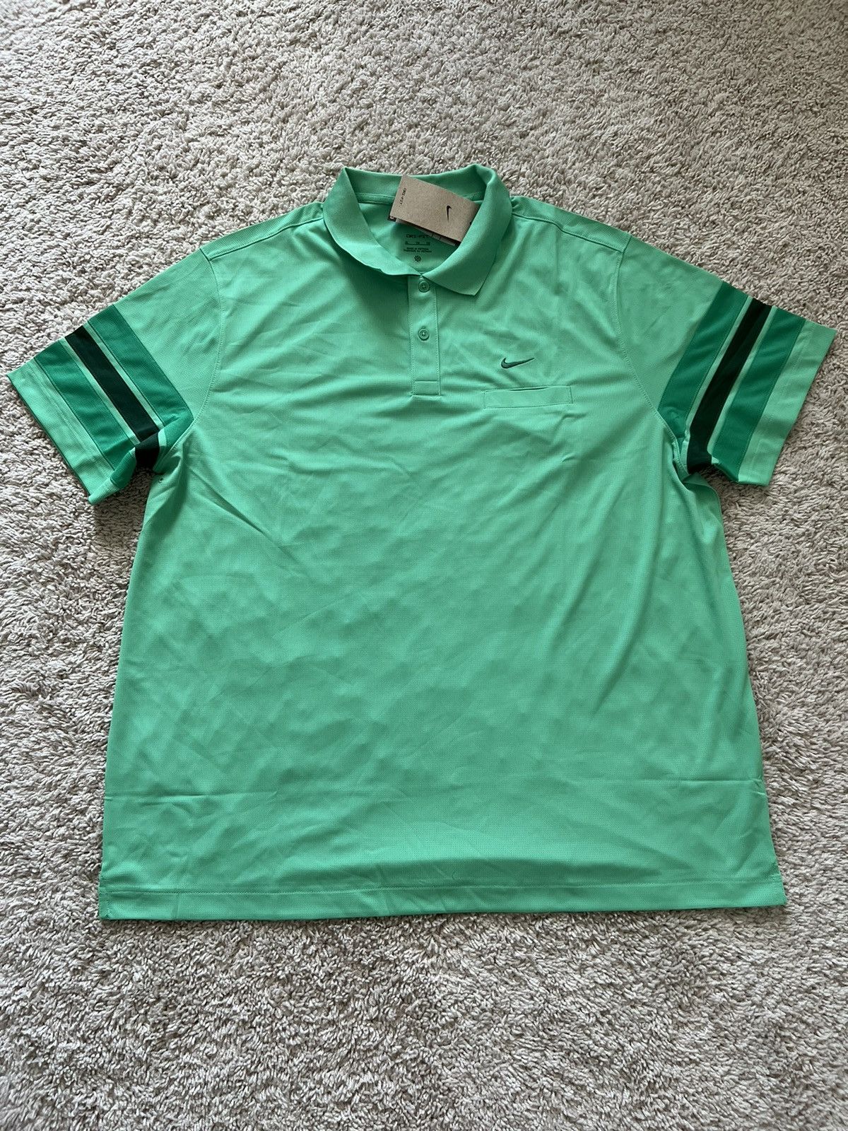 Nike Nike Golf Polo Shirt Top Unscripted Dri-FIT Green Size US XL / EU 56 / 4 - 8 Thumbnail