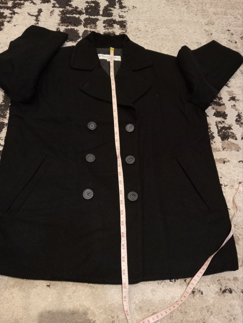 Christian Dior Monsieur Vintage Christian Dior Oversized Wool Coat - Size M Size US M / EU 48-50 / 2 - 9 Thumbnail