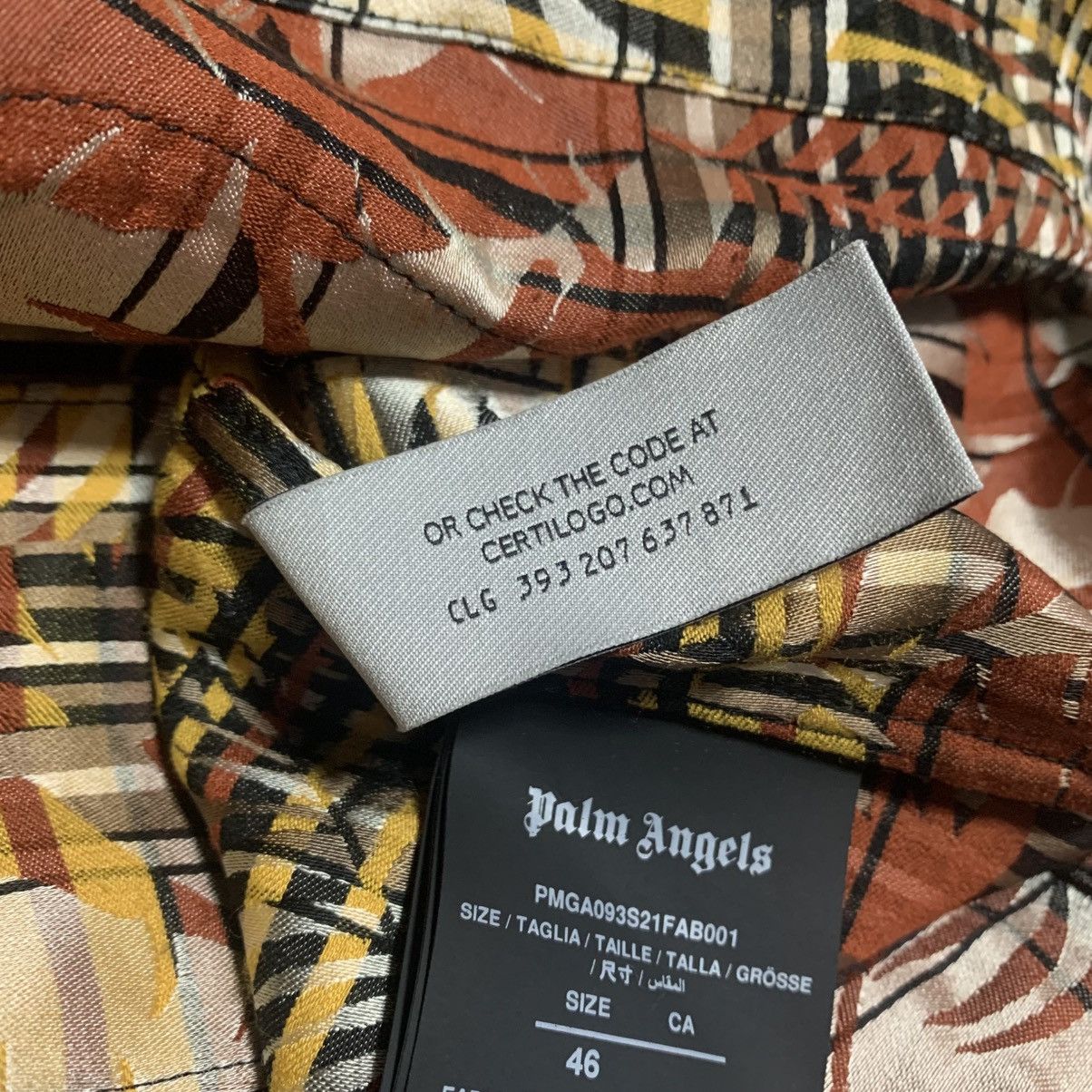 Palm Angels Palm Angels Small Shirt PA Logo Plaid Bowling Shirt 46 Size US S / EU 44-46 / 1 - 10 Thumbnail