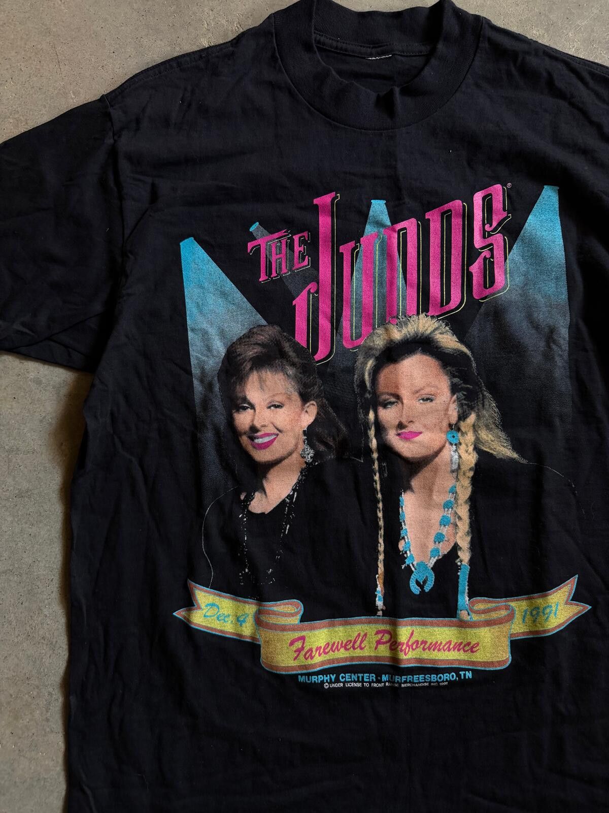 Vintage VTG The Judds Farewell Show Tee Sz L Size US L / EU 52-54 / 3 - 3 Thumbnail