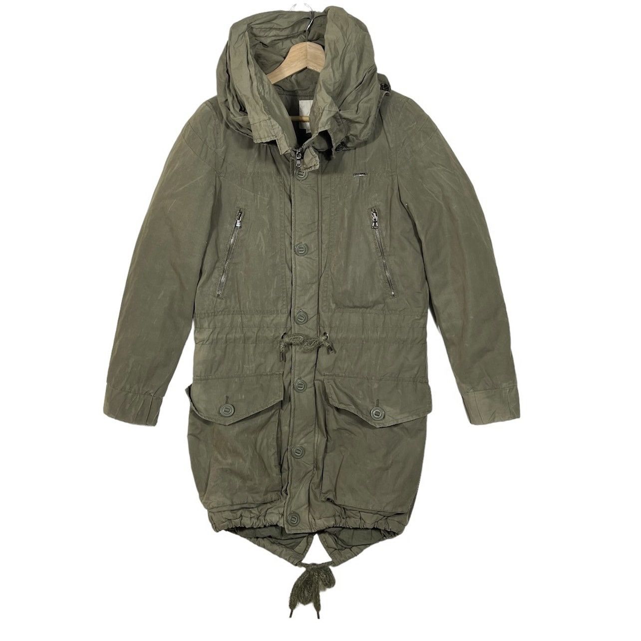 Diesel diesel parka jacket military design | Grailed