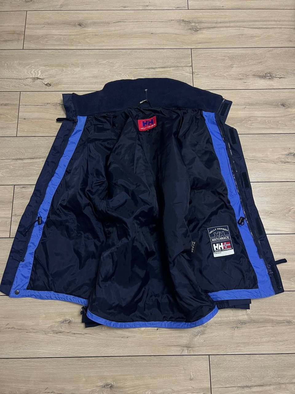Helly Hansen Vintage 90s Helly Hansen Sailing Jacket Yachting Hooded Size US S / EU 44-46 / 1 - 3 Thumbnail