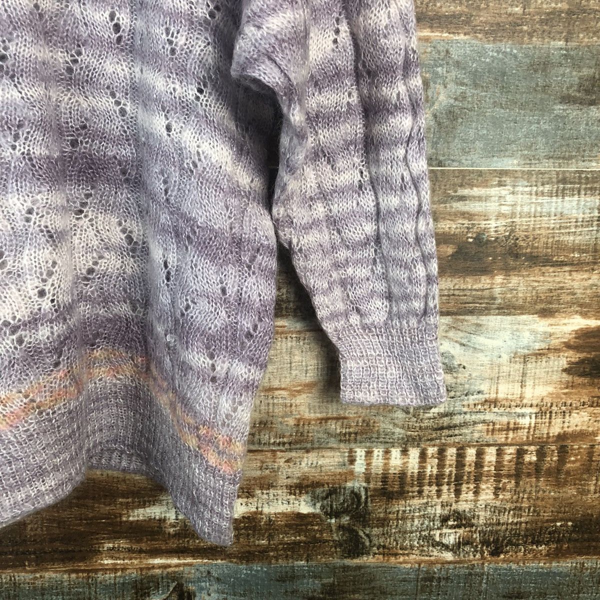 Homespun Knitwear × Japanese Brand Japanese Brand vintage Purple Knitwear #A2277 Size S / US 4 / IT 40 - 14 Thumbnail