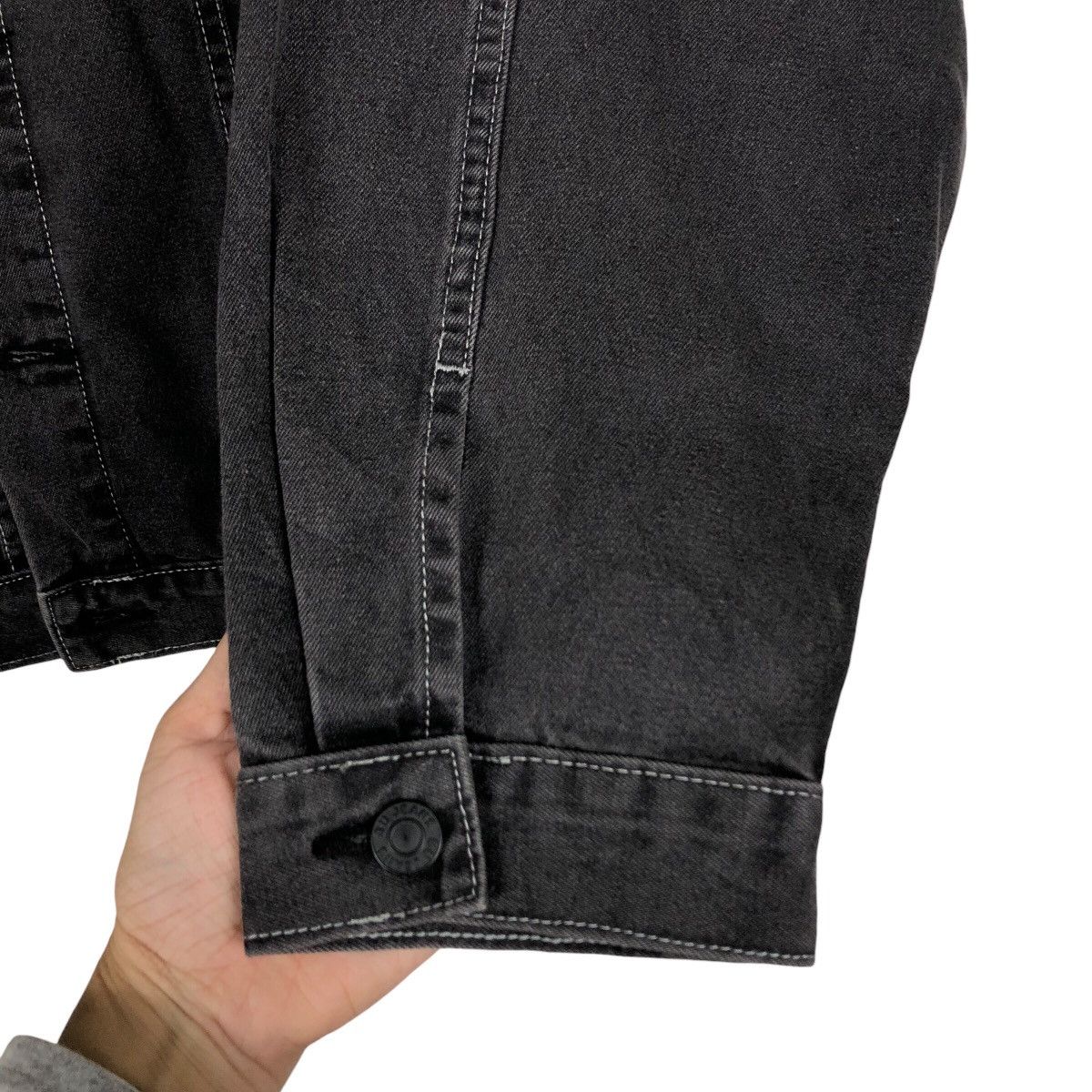Vintage 📌Vintage Trucker Denim Jacket Biker Gu Japan Issey Miyake Size US L / EU 52-54 / 3 - 16 Thumbnail