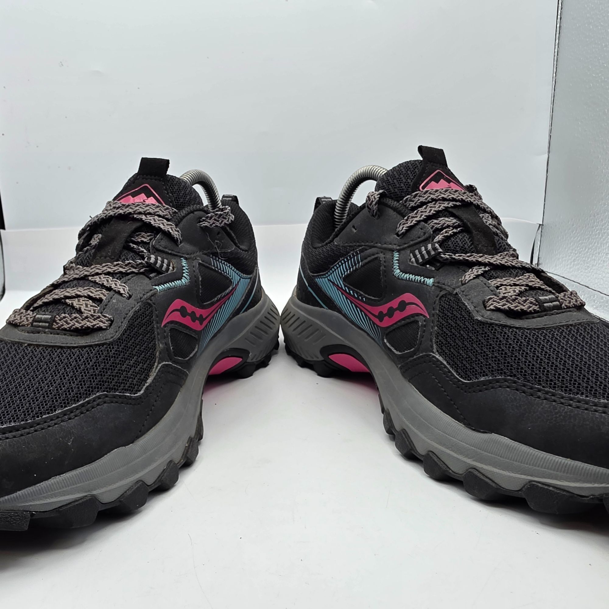 Saucony Saucony Excursion TR 16 Womens Trail Shoes Size 9.5 Black Fu Size US 9.5 / IT 39.5 - 3 Thumbnail