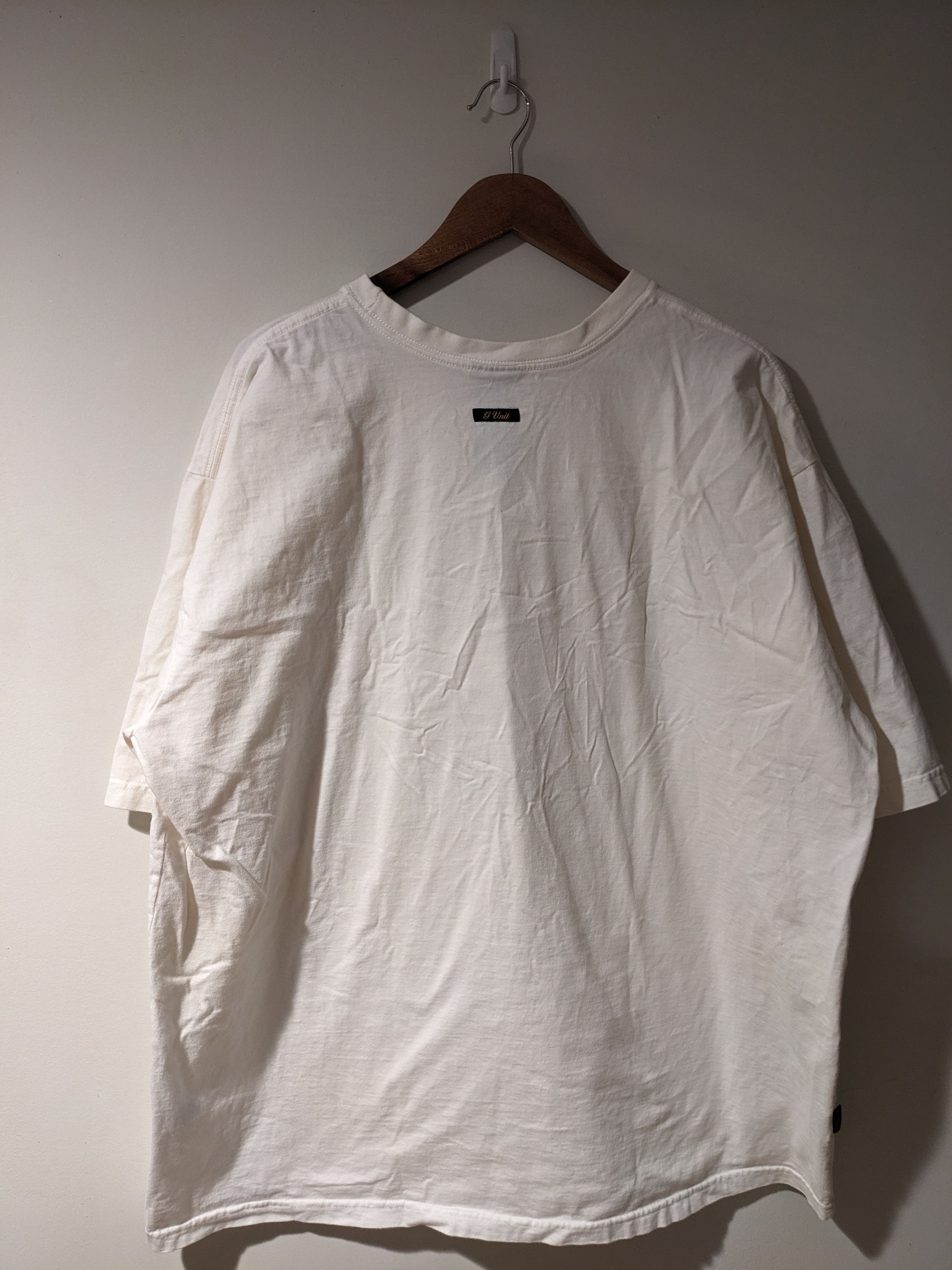 G-Unit × Vintage Vintage Y2K G-Unit Raw Material Heavy Weight Built T-Shirt Size US XXL / EU 58 / 5 - 8 Thumbnail