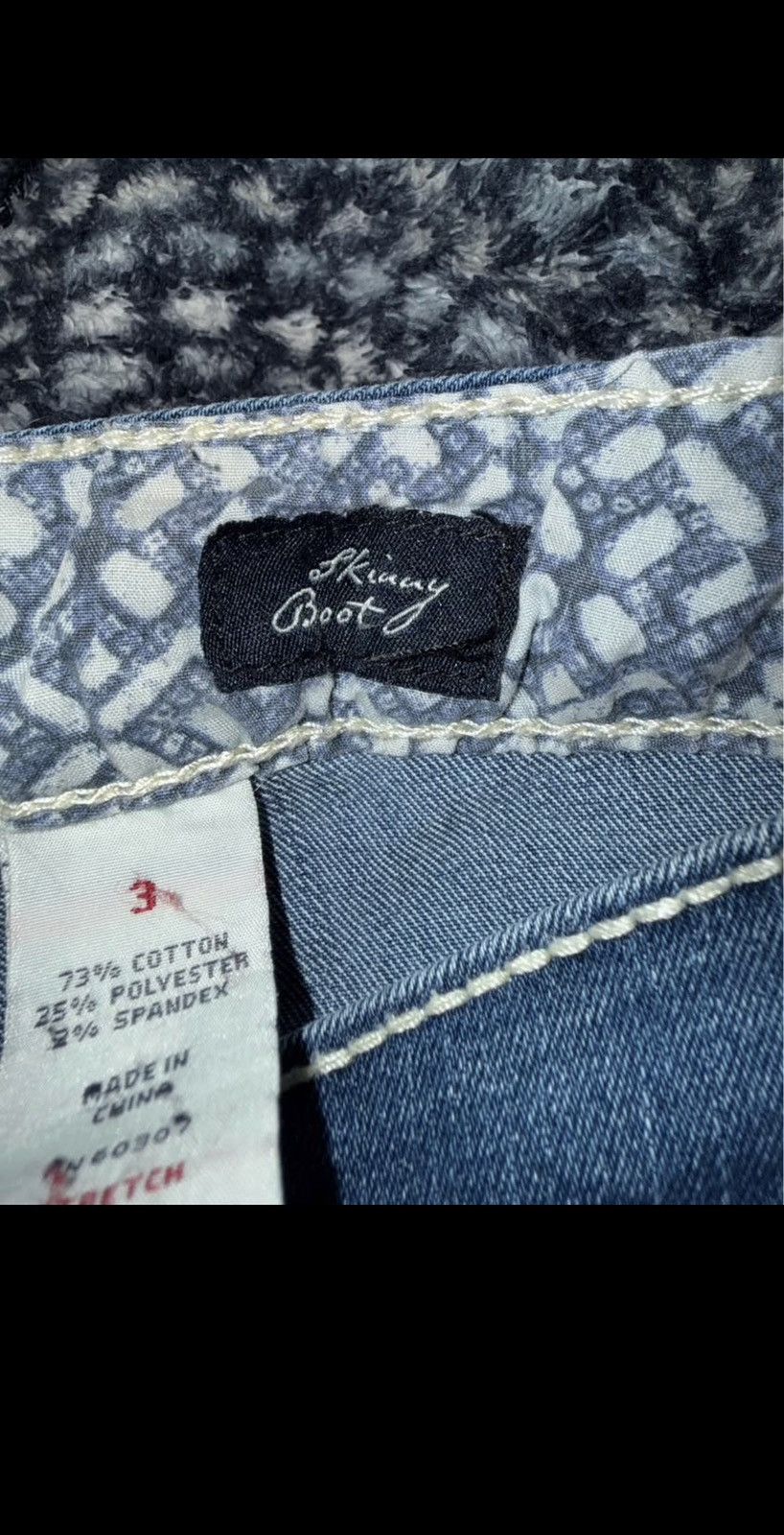 UNIONBAY Y2k unionbay skinny bootcut jeans with design on pockets Size 25" / US 0 / IT 36 - 5 Thumbnail