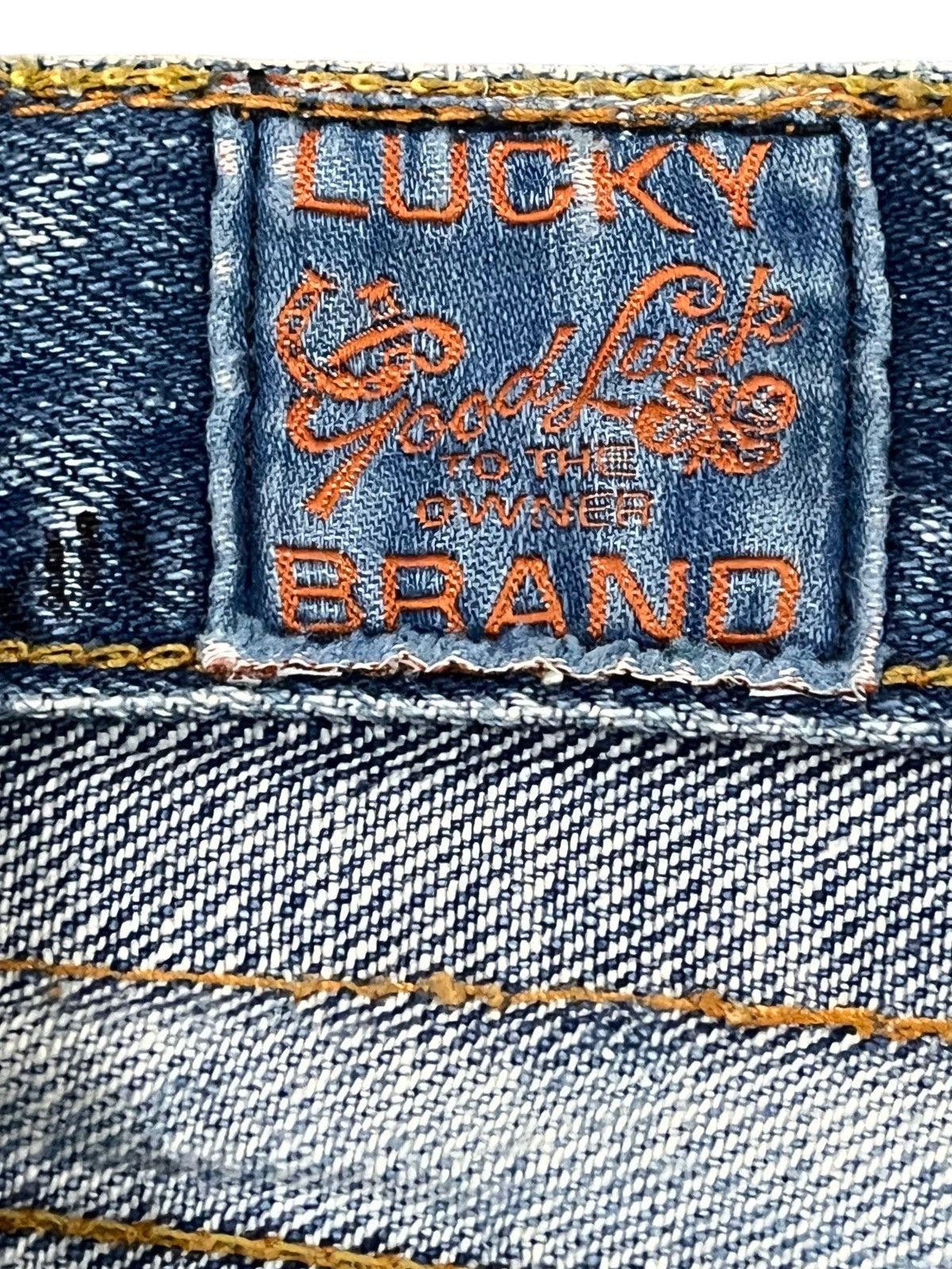 Lucky Brand Vintage Lucky Brand Baggy Bootleg Denim Size US 34 / EU 50 - 4 Thumbnail