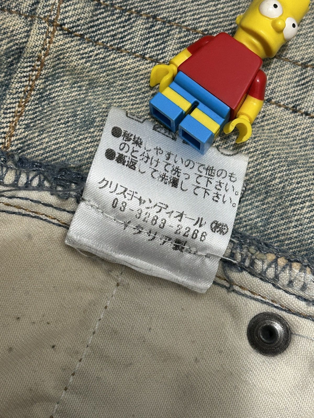 Dior Dior Crash Denim SS06 Size US 30 / EU 46 - 9 Thumbnail