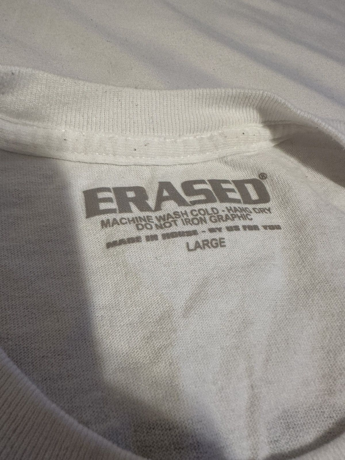 Erased Project Erased Project Tee Size US L / EU 52-54 / 3 - 5 Thumbnail