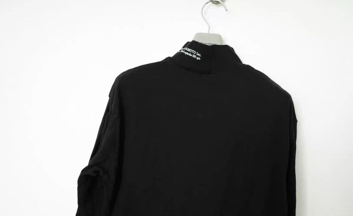 Yohji Yamamoto Yohji Yamamoto SYTE Slogan High Neck Long Sleeve Sweatshirt Size US M / EU 48-50 / 2 - 4 Thumbnail