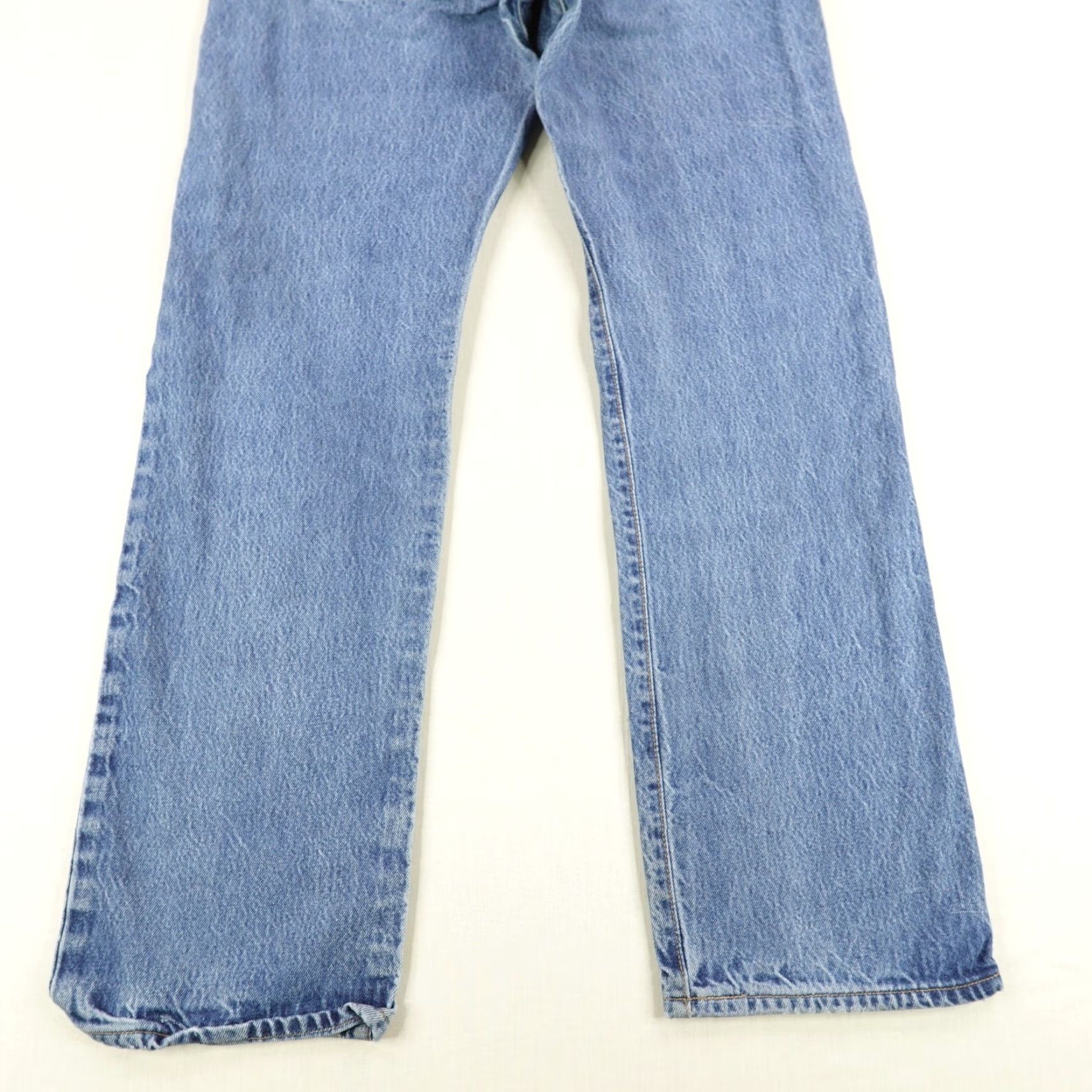 Levi's VINTAGE Levi's 501 XX Jeans Mens 38x34 Denim Blue Regular Fit Y2K Button Fly Pockets Size US 34 / EU 50 - 7 Thumbnail