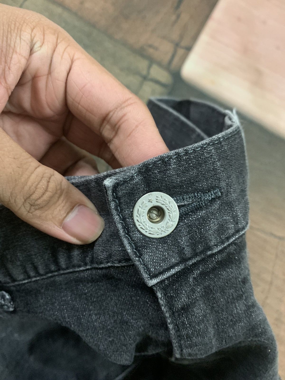 semanticdesign 🇯🇵 SEMANTIC DESIGN skinny jeans stone wash faded style Size US 32 / EU 48 - 8 Thumbnail
