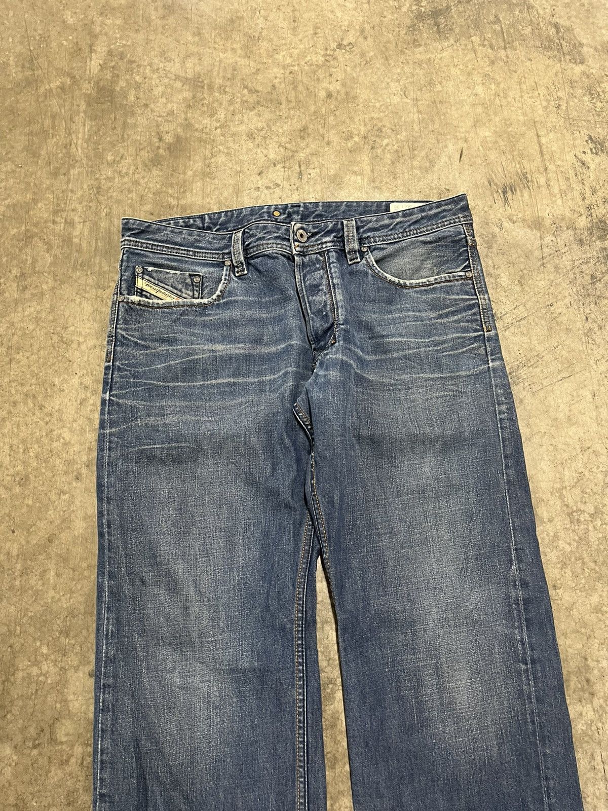 Diesel × Vintage Diesel vintage baggy fit denim jeans hype rare streetwear Size US 36 / EU 52 - 9 Thumbnail