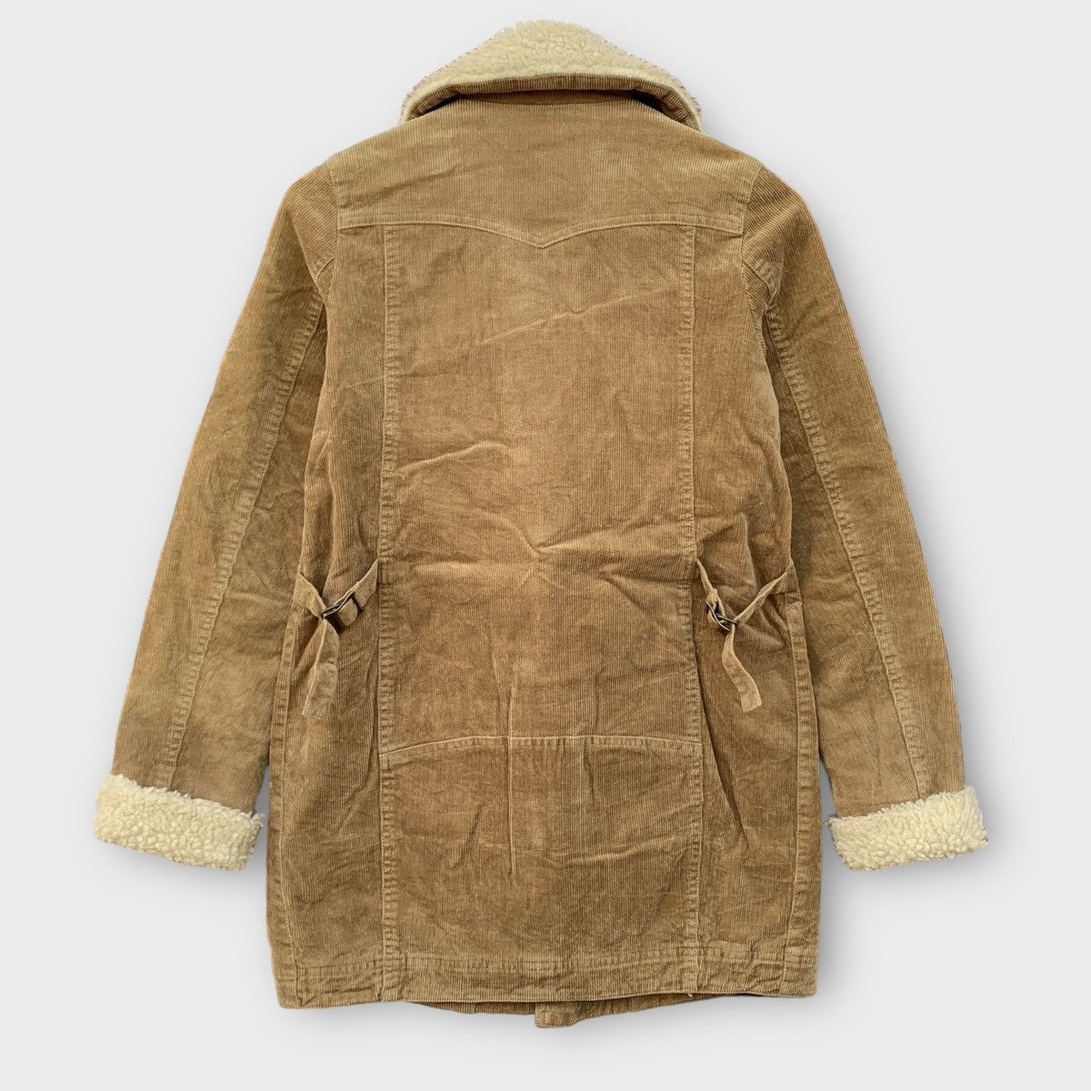 Hysteric Glamour HYSTERIC GLAMOUR CORDUROY SHERLING JACKET BROWN SHERPA COLLA Size US S / EU 44-46 / 1 - 4 Thumbnail