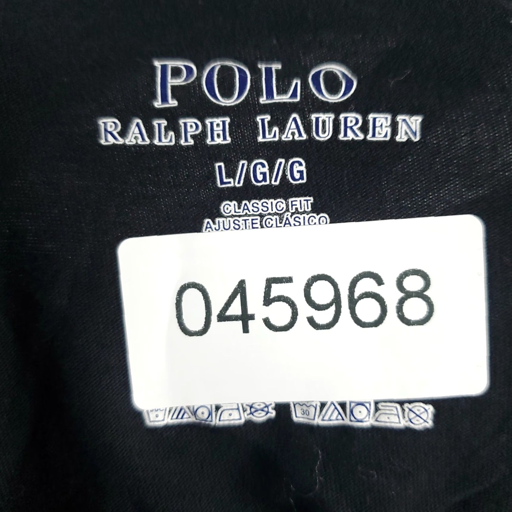 Ralph Lauren Ralph Lauren Shirt Adult Large Black Short Sleeve Pony Logo Cotton Crew Neck Classic American Mens Size US L / EU 52-54 / 3 - 7 Thumbnail