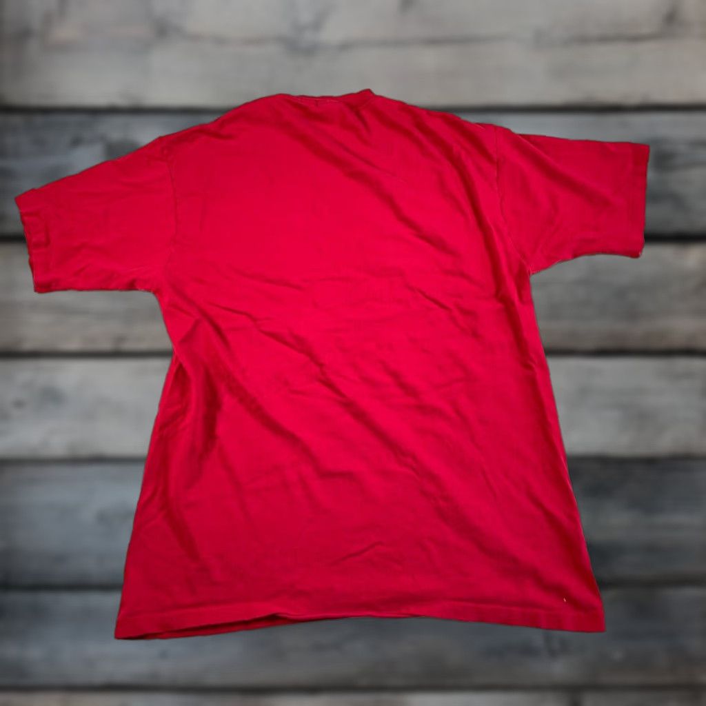 Vintage VINTAGE TownCraft Polo Pocket T-Shirt Adult Large Red Single Stitch USA Made 80s Retro Mens Size US L / EU 52-54 / 3 - 1 Thumbnail