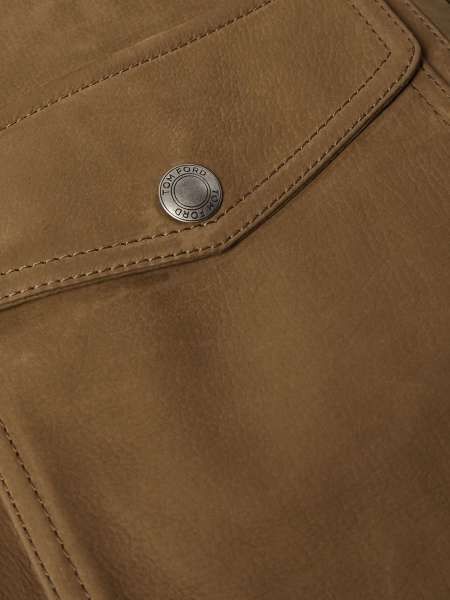 Tom Ford o1w1db10624 Nubuck Jacket in Brown Size US M / EU 48-50 / 2 - 3 Thumbnail