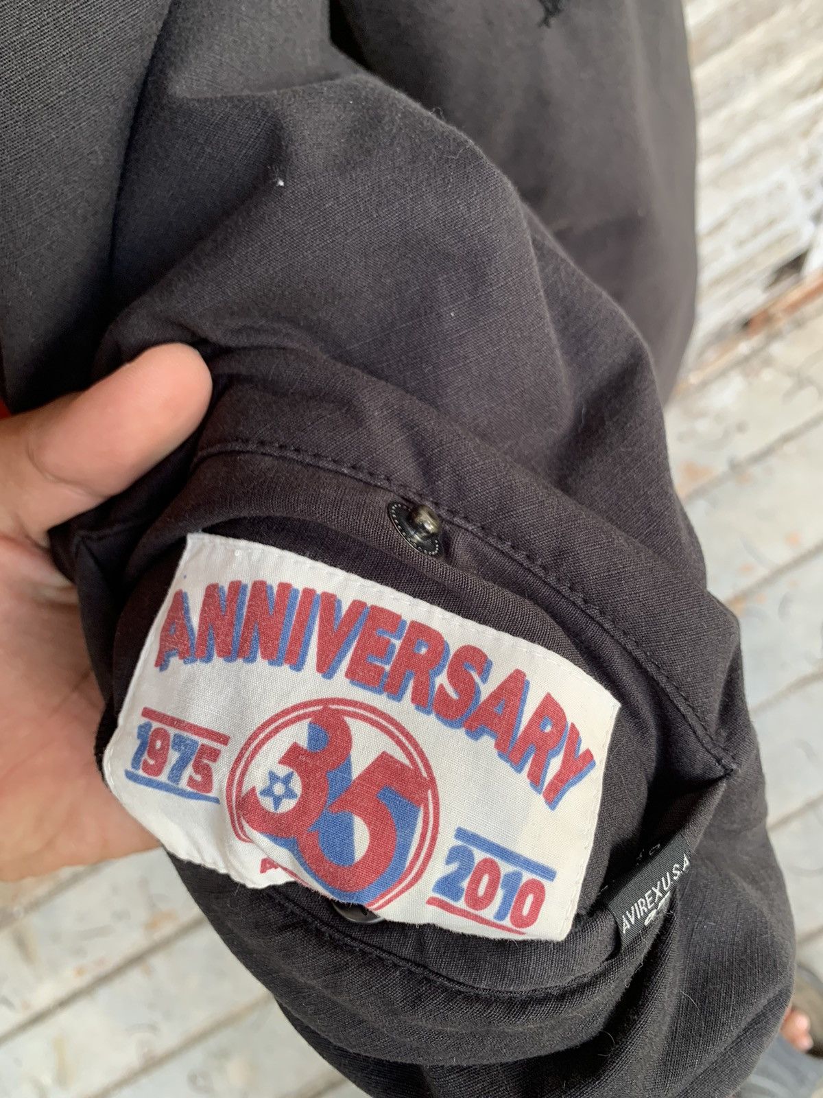 Avirex 🪖AVIREX 35 Years Anniversary Bomber Jacket Size US M / EU 48-50 / 2 - 13 Thumbnail