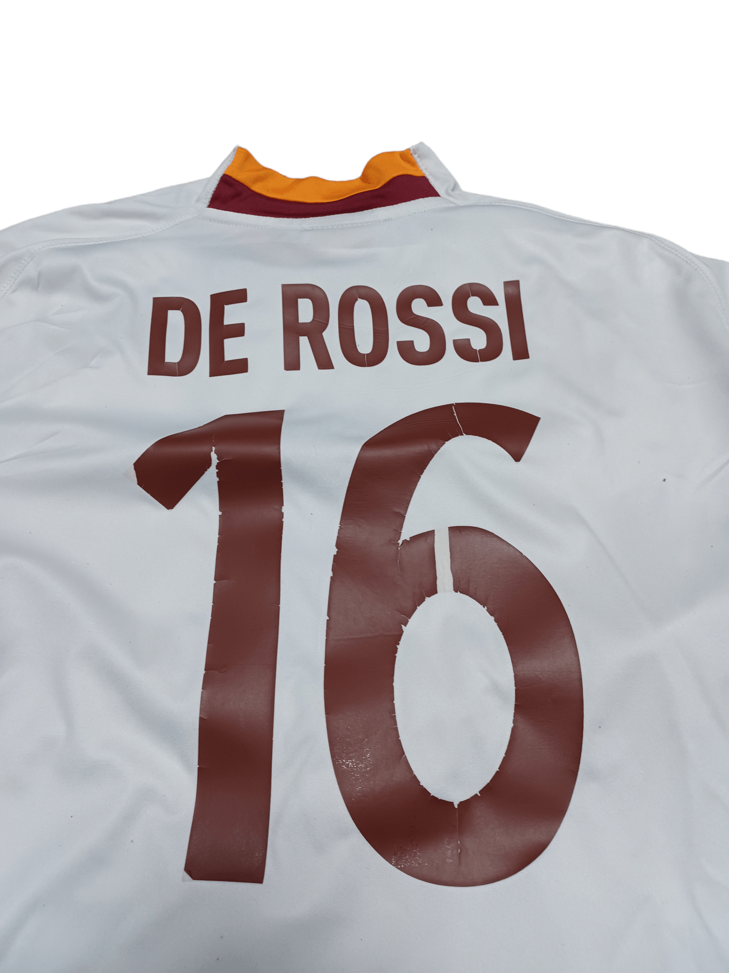 Kappa #16 DE ROSSI AS ROMA VINTAGE KAPPA 2012-2013 JERSEY AWAY Size US M / EU 48-50 / 2 - 4 Thumbnail