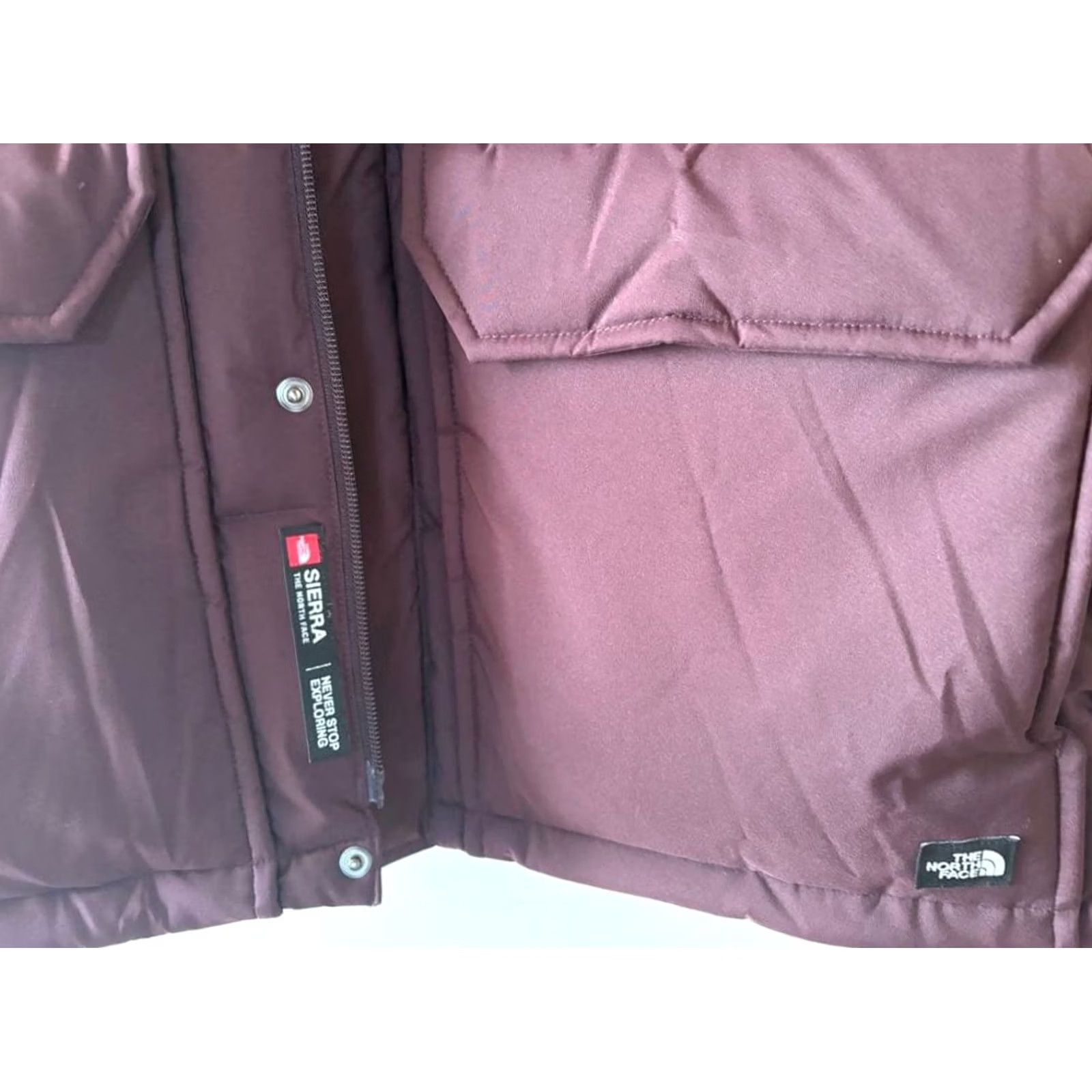 The North Face THE NORTH FACE Down Jacket L Nylon wine red NF0A48LC Size US L / EU 52-54 / 3 - 5 Thumbnail