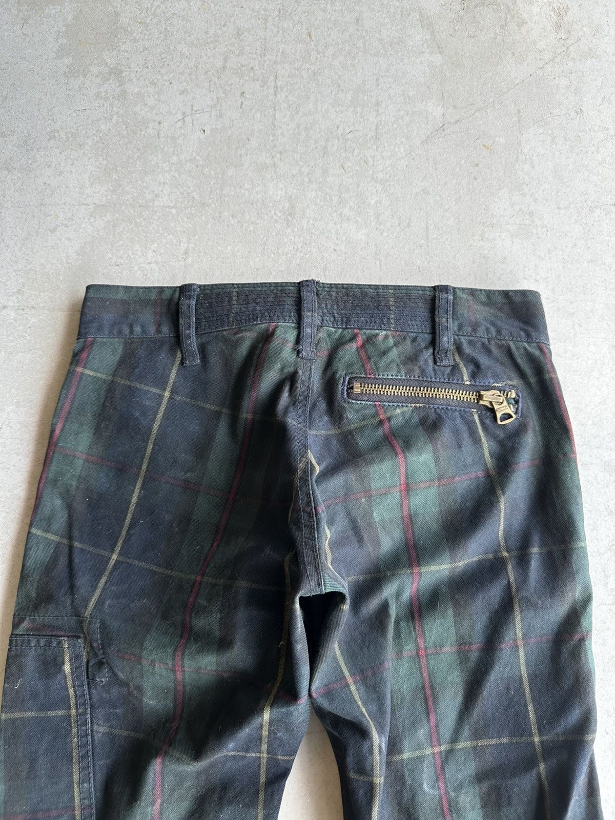 RRL Ralph Lauren RARE🔥🔥 Vintage RALPH LAUREN Check Tartan Bondage Punk Conmar Size US 30 / EU 46 - 14 Thumbnail