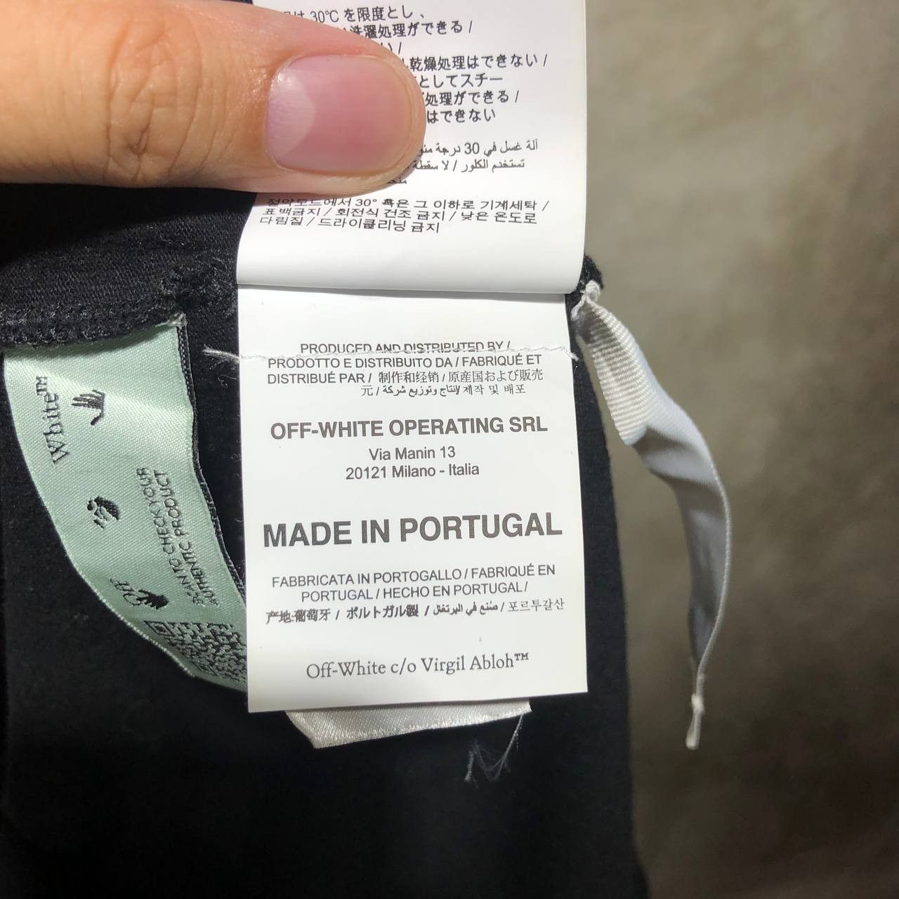 Off-White Off-White Cut Here Double Long sleeves shirt Size US L / EU 52-54 / 3 - 17 Thumbnail