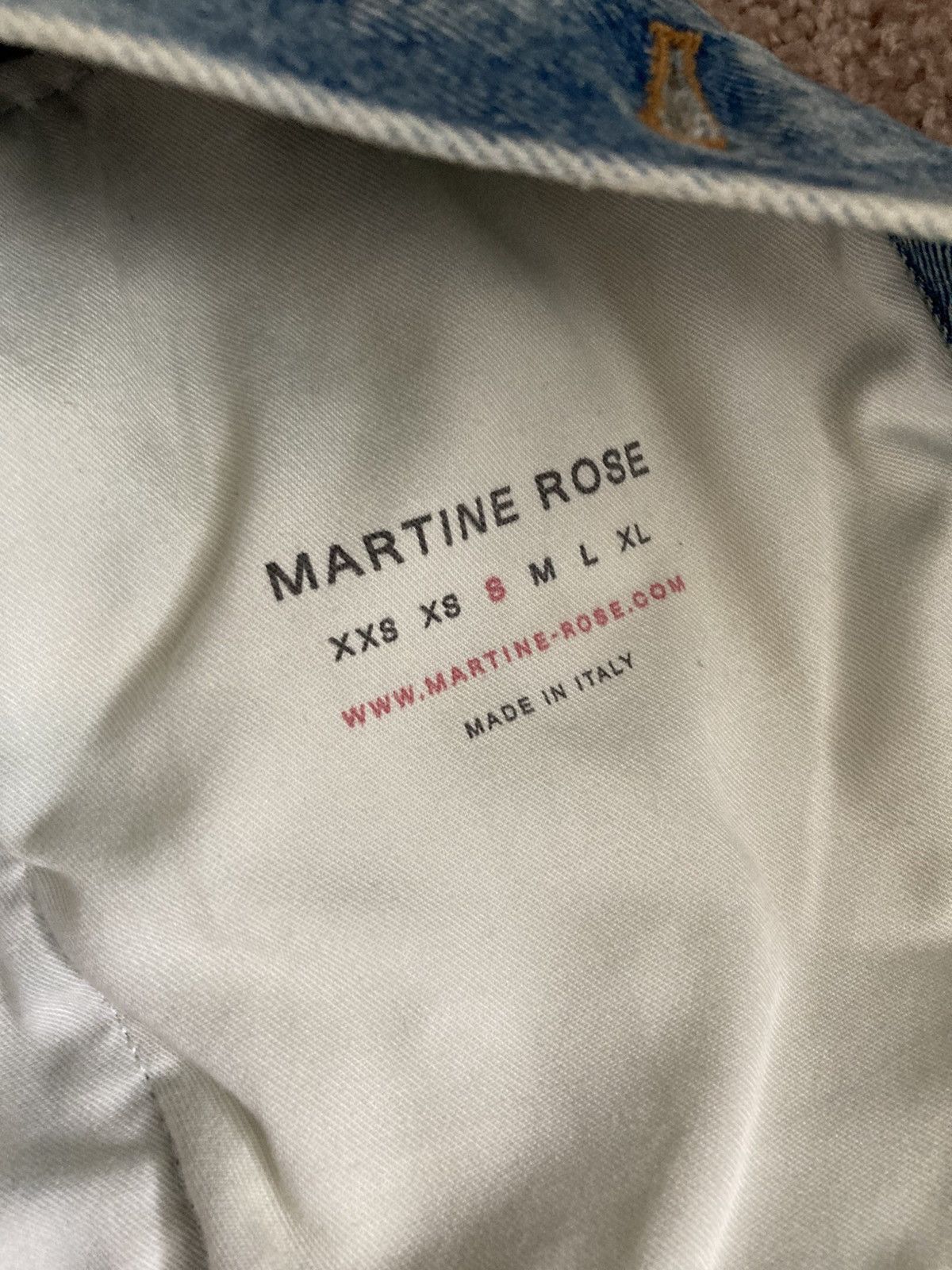Martine Rose SS21 Martine Rose Acid Wash Conjoined Denim Jacket Twin 2021 Size US S / EU 44-46 / 1 - 2 Thumbnail
