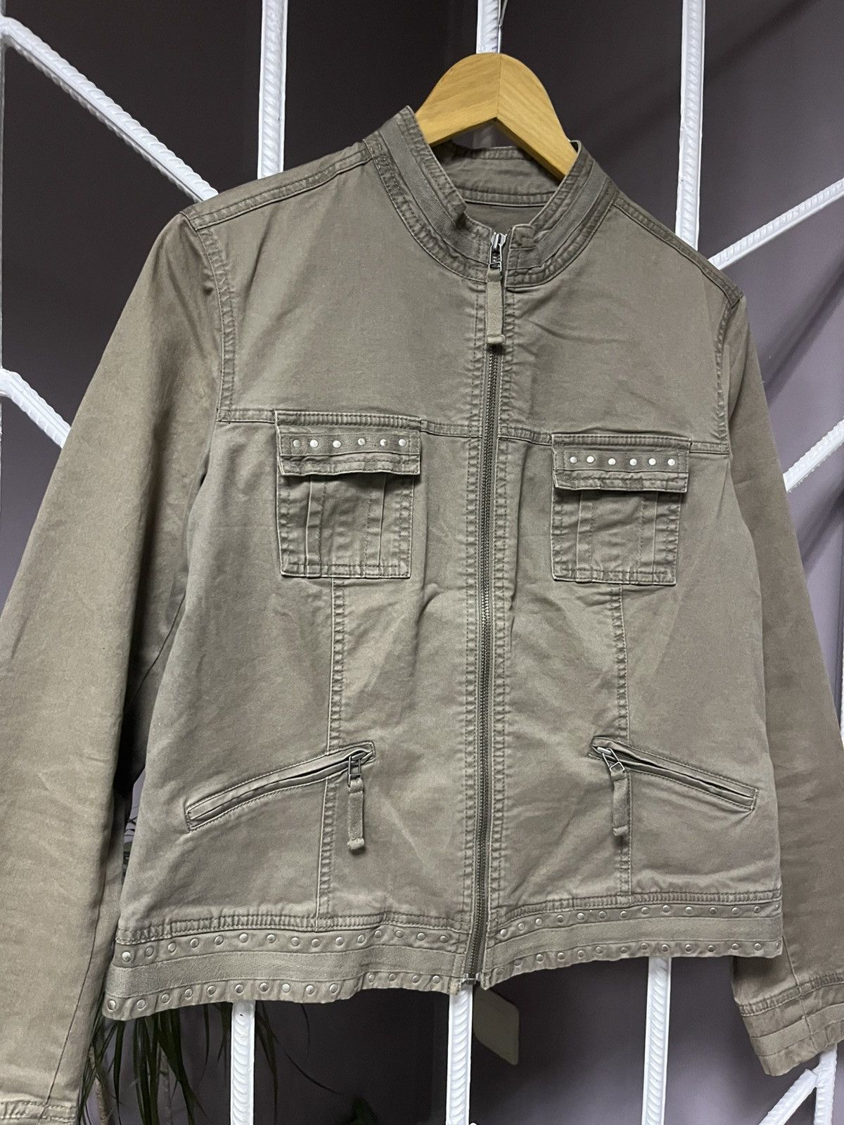 Hysteric Glamour VTG Cropped Rick Owens Type Avant Garde Opium Jacket Size M / US 6-8 / IT 42-44 - 3 Thumbnail