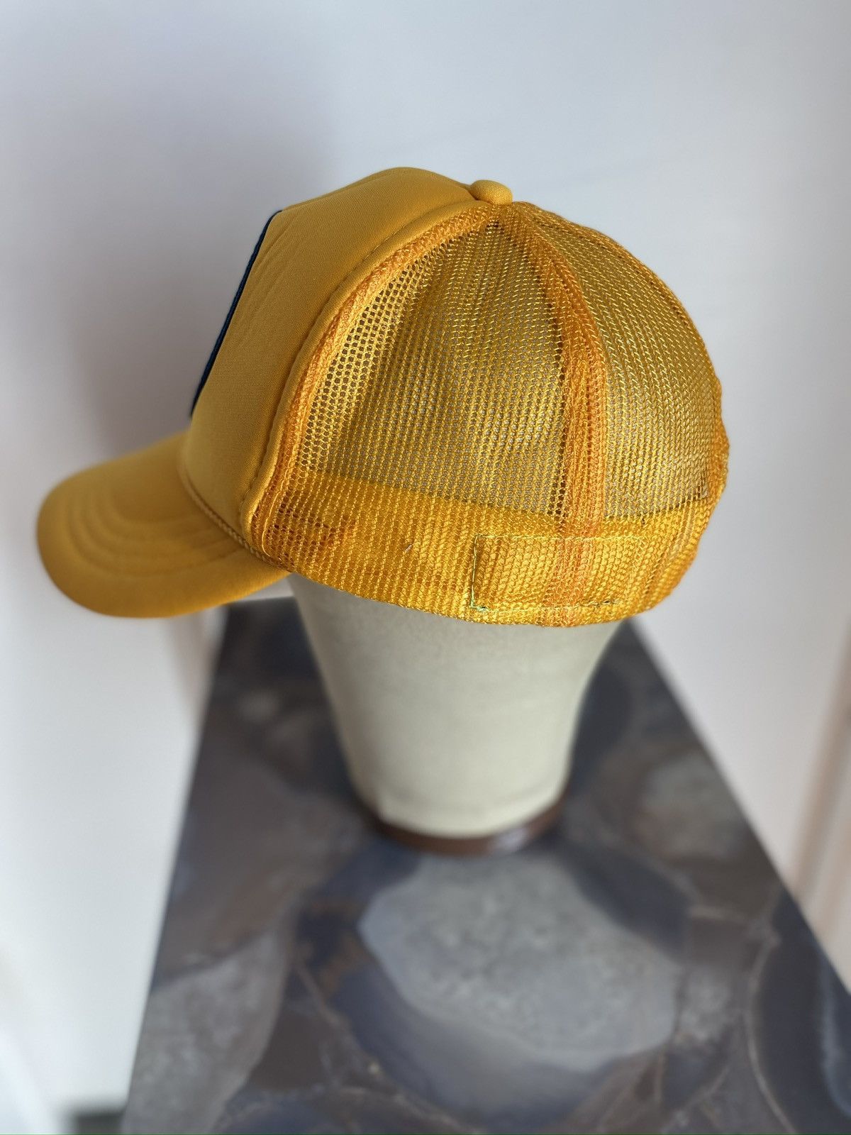 Aviator Nation Aviator Nation Austin Tx Yellow Gold Trucker Snapback Hat Size ONE SIZE - 3 Thumbnail