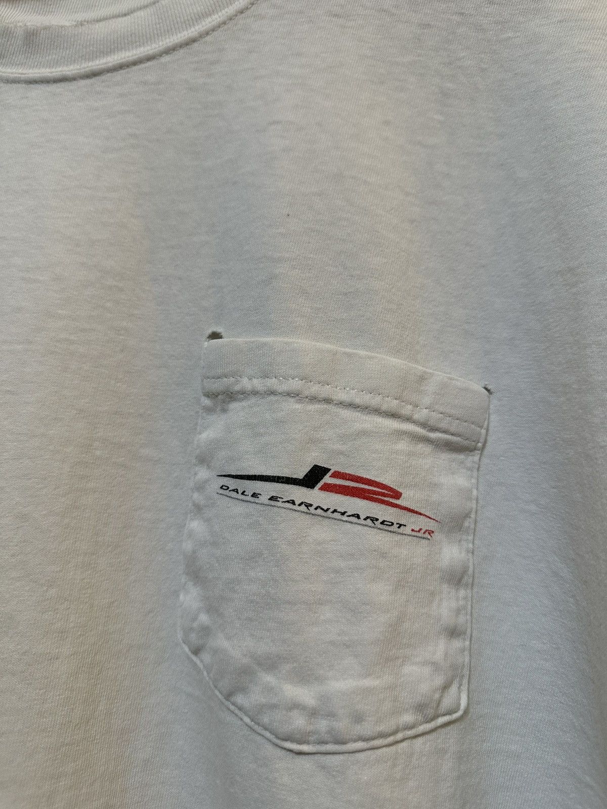 NASCAR × Vintage Vintage NASCAR Budweiser Dale Earnhardt Jr Pocket T Shirt Size US L / EU 52-54 / 3 - 4 Thumbnail
