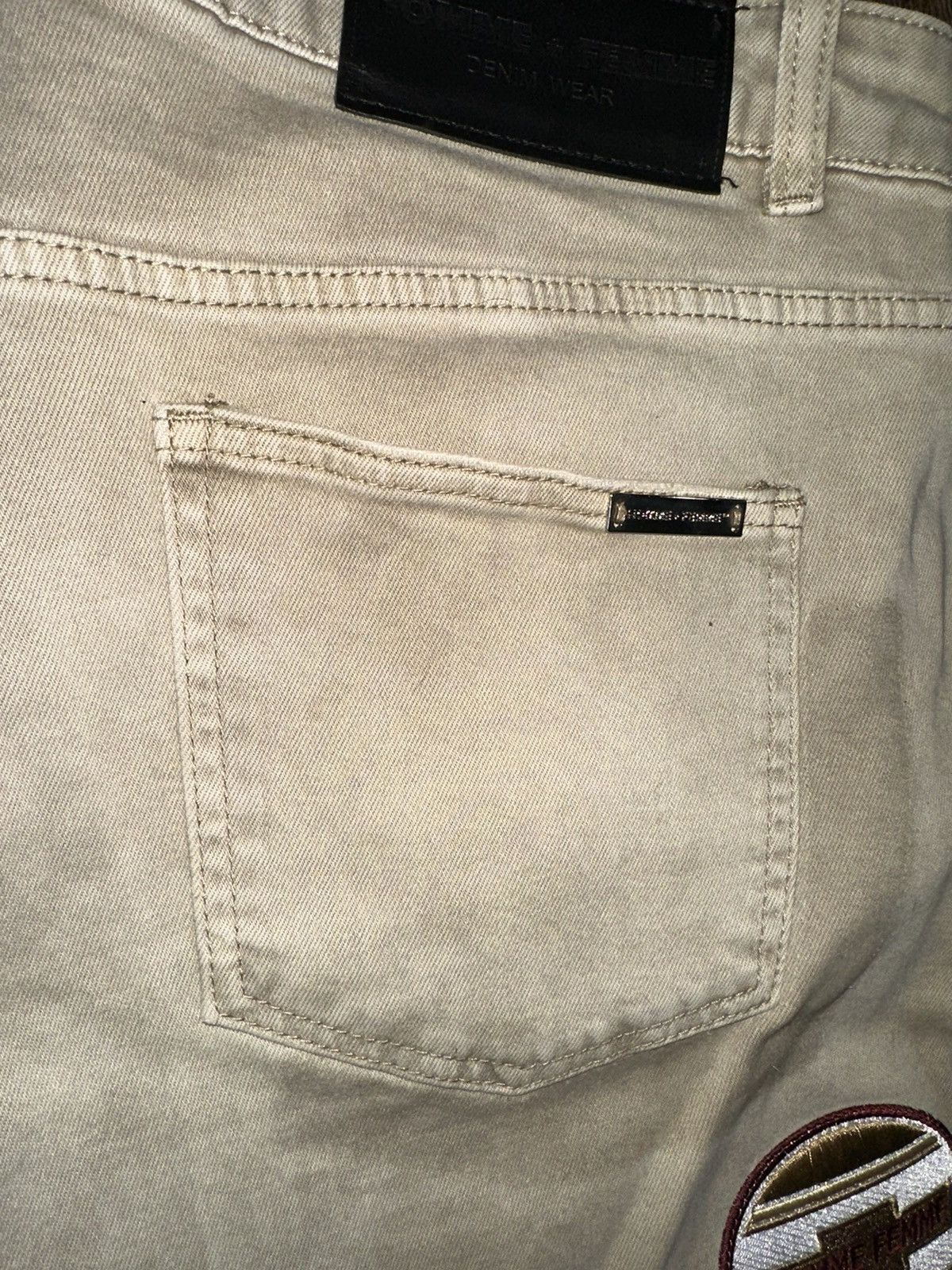 Homme + Femme La Homme femme patch jeans Size US 38 / EU 54 - 4 Thumbnail